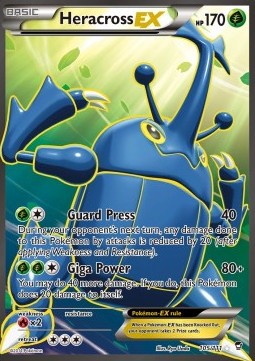 105 Heracross ex - Furious Fists