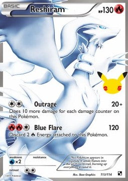 114 Reshiram - Celebrations