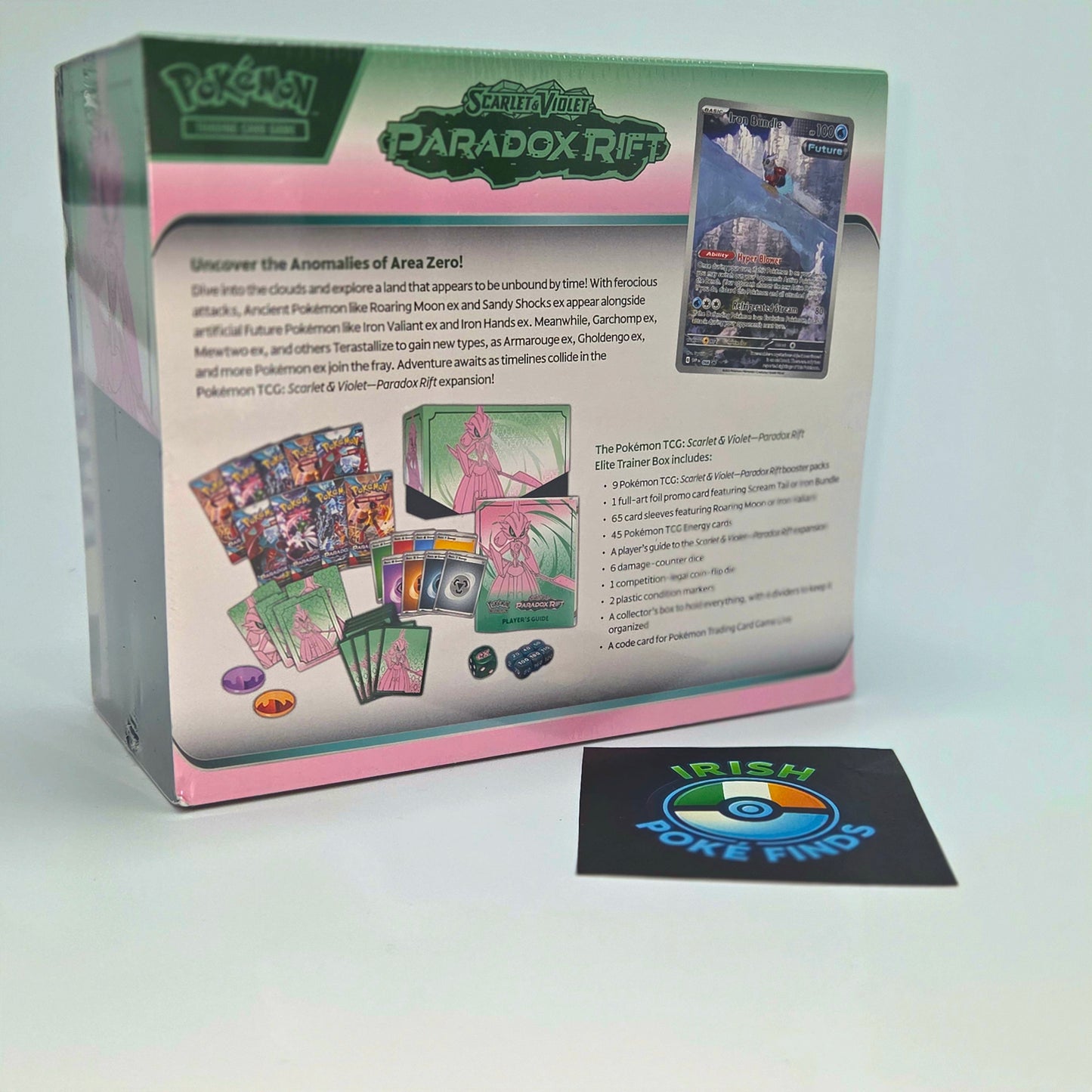 Scarlet & Violet Paradox Rift Crimson & Purple Elite Trainer Box (ETB)