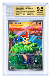 208 Victini Black Star Promo - Beckett 9.5