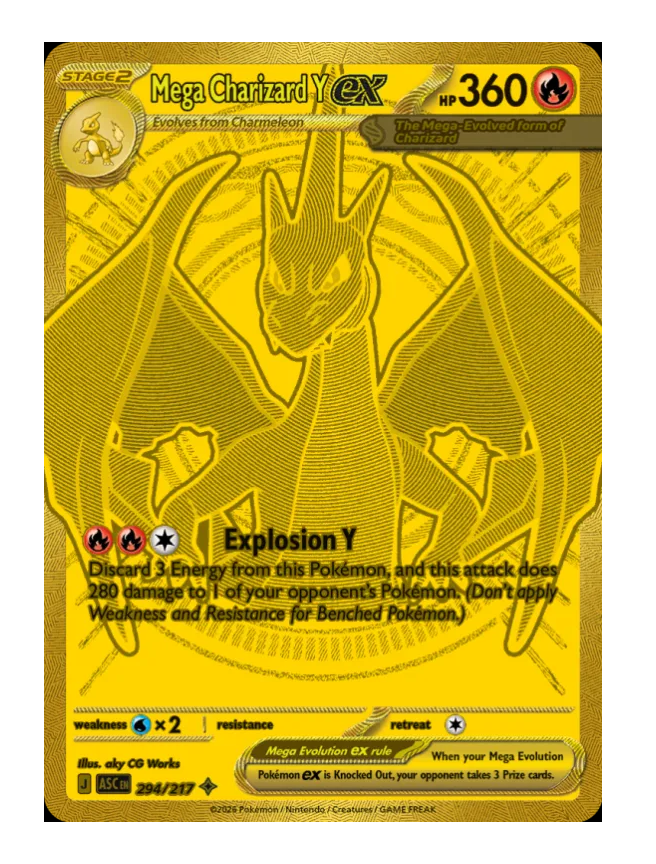 294 Mega Charizard Yex - Ascended Heros