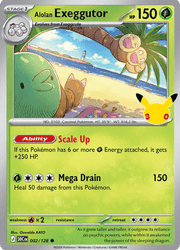 002 Alolan Exeggutor - 30th Celebration