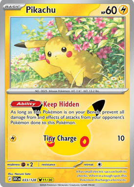 033 Pikachu - 30th Celebration