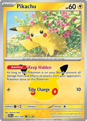 033 Pikachu - 30th Celebration
