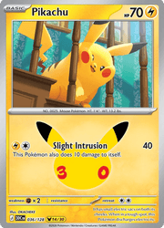 036 Pikachu - 30th Celebration