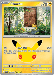 039 Pikachu - 30th Celebration