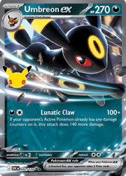 092 Umbreon ex - 30th Celebration