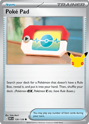 126 Poké Pad - 30th Celebration