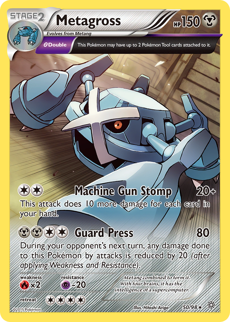 050 Metagross - Ancient Origins Pokémon card
