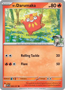 032 N's Darumaka - Ascended Hereos