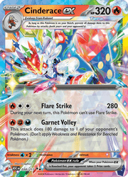 038 Cinderace ex - Ascended Hereos