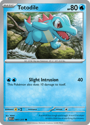 041 Totodile - Ascended Hereos