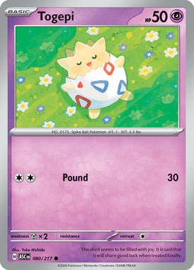 080 Togepi - Ascended Hereos
