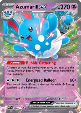 084 Azumarill ex - Ascended Hereos