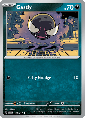 123 Gastly - Ascended Hereos