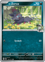 136 N's Zorua - Ascended Hereos