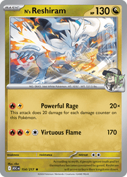 154 N's Reshiram - Ascended Hereos
