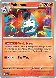 016 Volcarona - Black Bolt