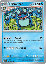 021 Seismitoad - Black Bolt