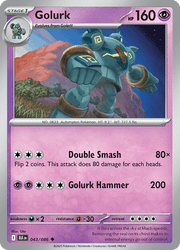 043 Golurk - Black Bolt