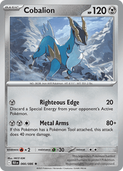 066 Cobalion - Black Bolt