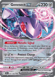 067 Genesect ex - Black Bolt