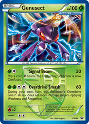 BW86 Genesect - BW Black Star Promos Pokémon card
