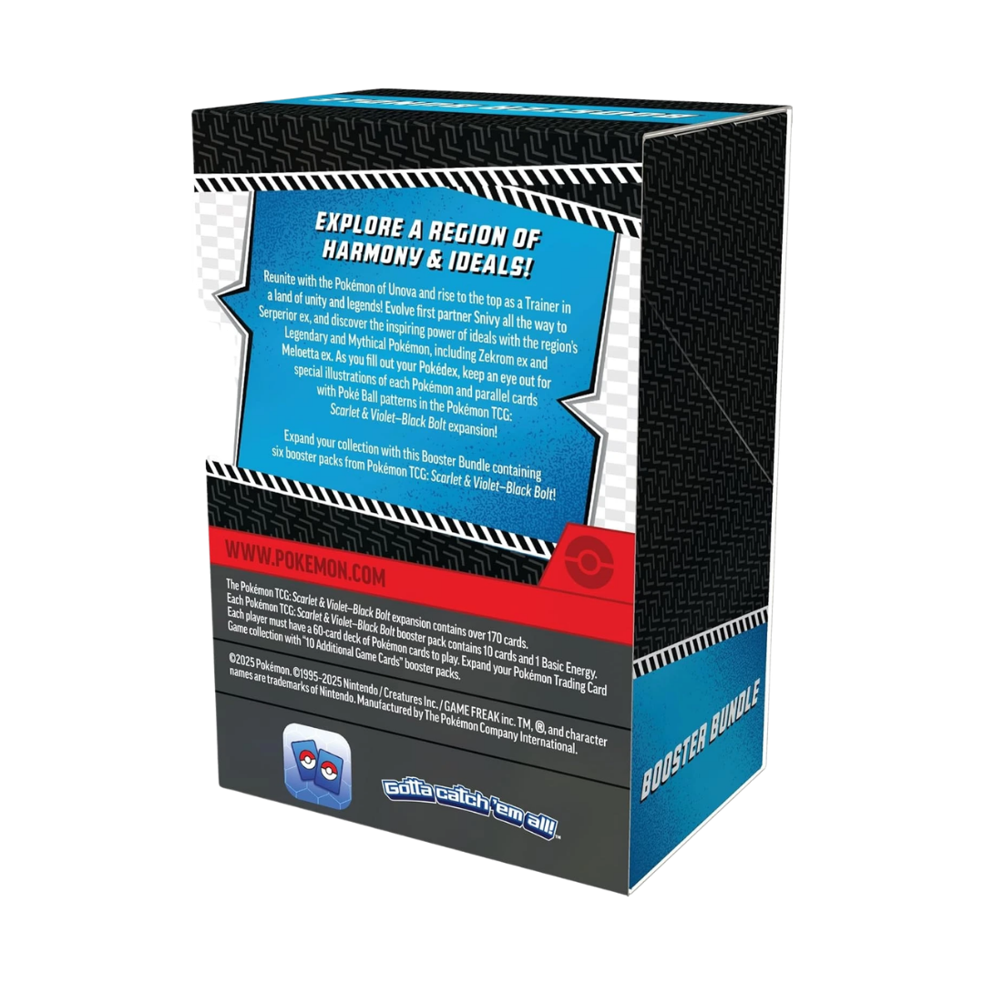 Pokemon Black Bolt Booster Bundle