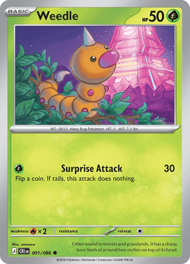 001 Weedle - Chaos Rising