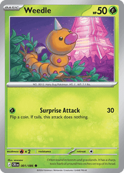 001 Weedle - Chaos Rising