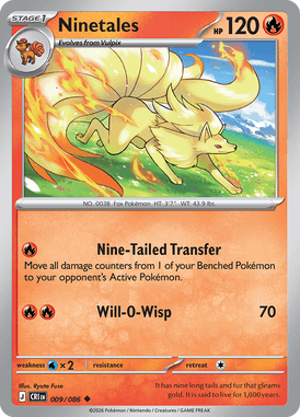 009 Ninetales - Chaos Rising