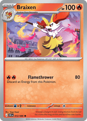012 Braixen - Chaos Rising