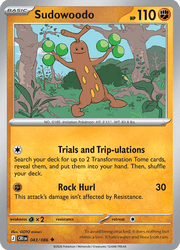43 Sudowoodo – Chaos Rising