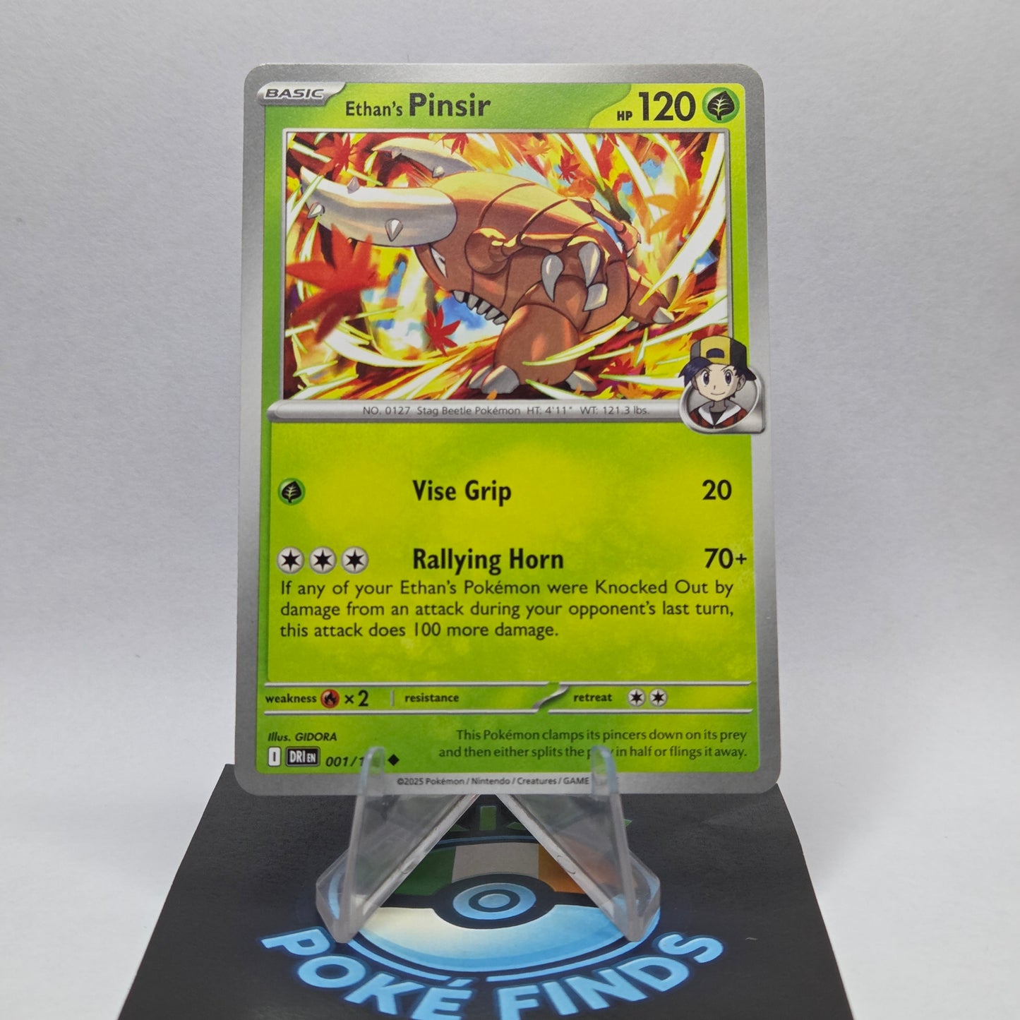 Ethan's Pinsir #001 - Destined Rivals