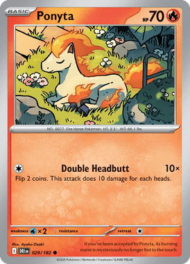 029 Ponyta - Destined Rivals