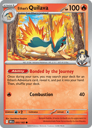 033 Ethan's Quilava - Destined Rivals