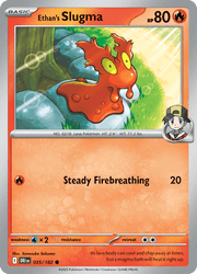 035 Ethan's Slugma - Destined Rivals