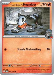 037 Team Rocket's Houndour - Destined Rivals