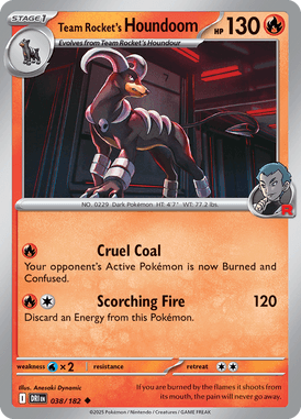 038 Team Rocket's Houndoom - Destined Rivals