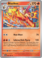 042 Blaziken - Destined Rivals