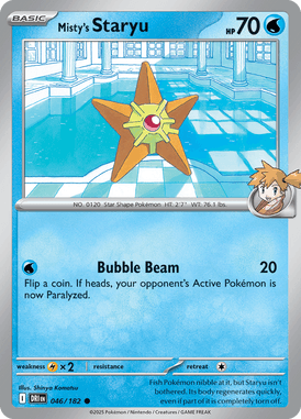 046 Misty's Staryu - Destined Rivals