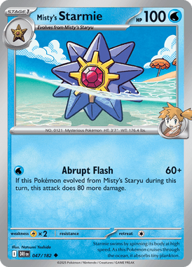 047 Misty's Starmie - Destined Rivals