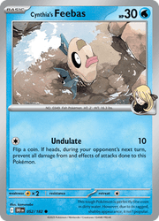 052 Cynthia's Feebas - Destined Rivals