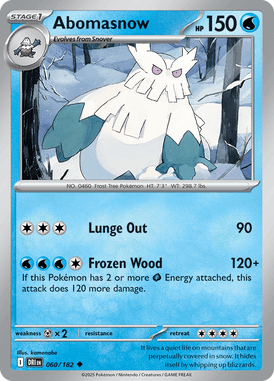 060 Abomasnow - Destined Rivals