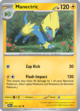076 Manectric - Destined Rivals