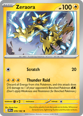 078 Zeraora - Destined Rivals