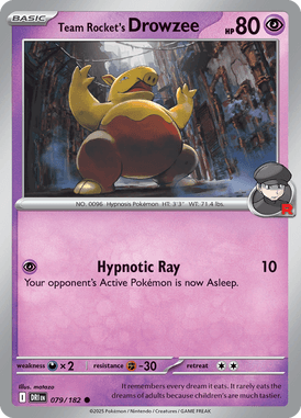 079 Team Rocket's Drowzee - Destined Rivals