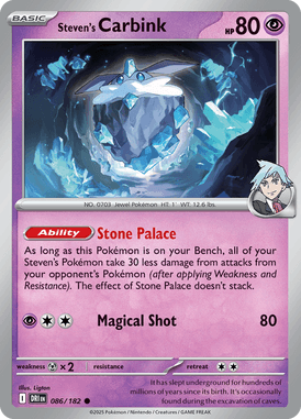 086 Steven's Carbink - Destined Rivals