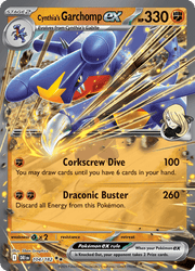 104 Cynthia's Garchomp ex - Destined Rivals