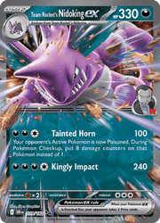 119 Team Rocket's Nidoking ex - Destined Rivals